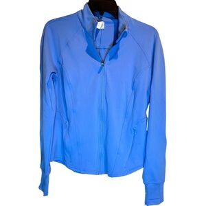 Yogalicious Lux Mellie Jacket Marina Blue Size Large